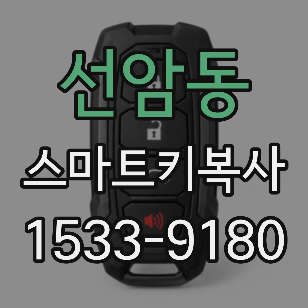 선암동 스마트키복사
