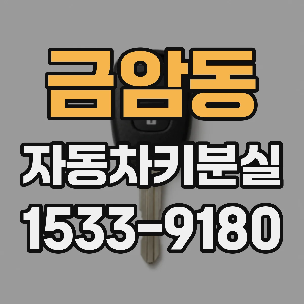 금암동 자동차키분실