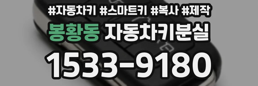 봉황동 자동차키분실