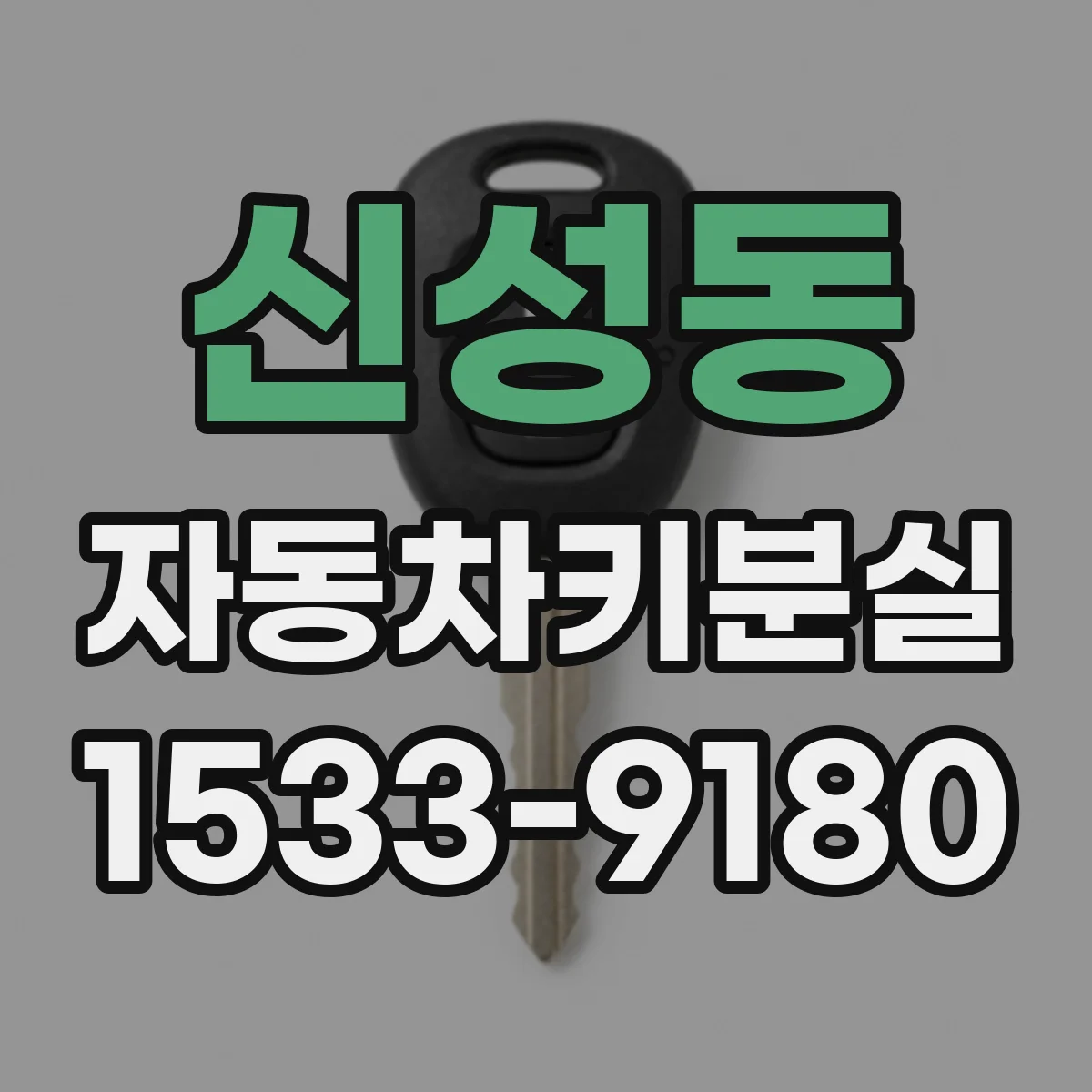신성동 자동차키분실