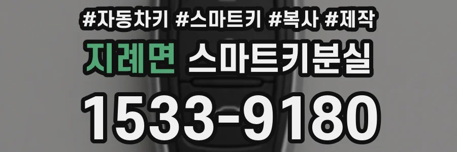 지례면 스마트키분실