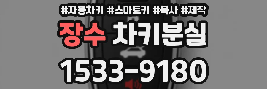 장수 차키분실