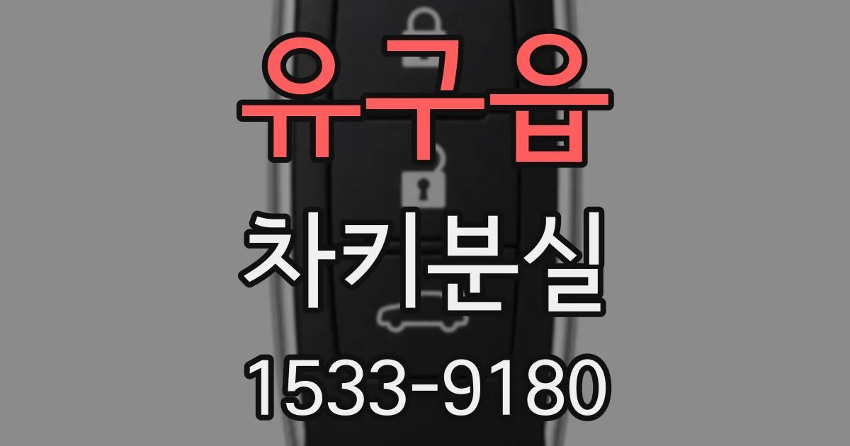 유구읍 차키분실