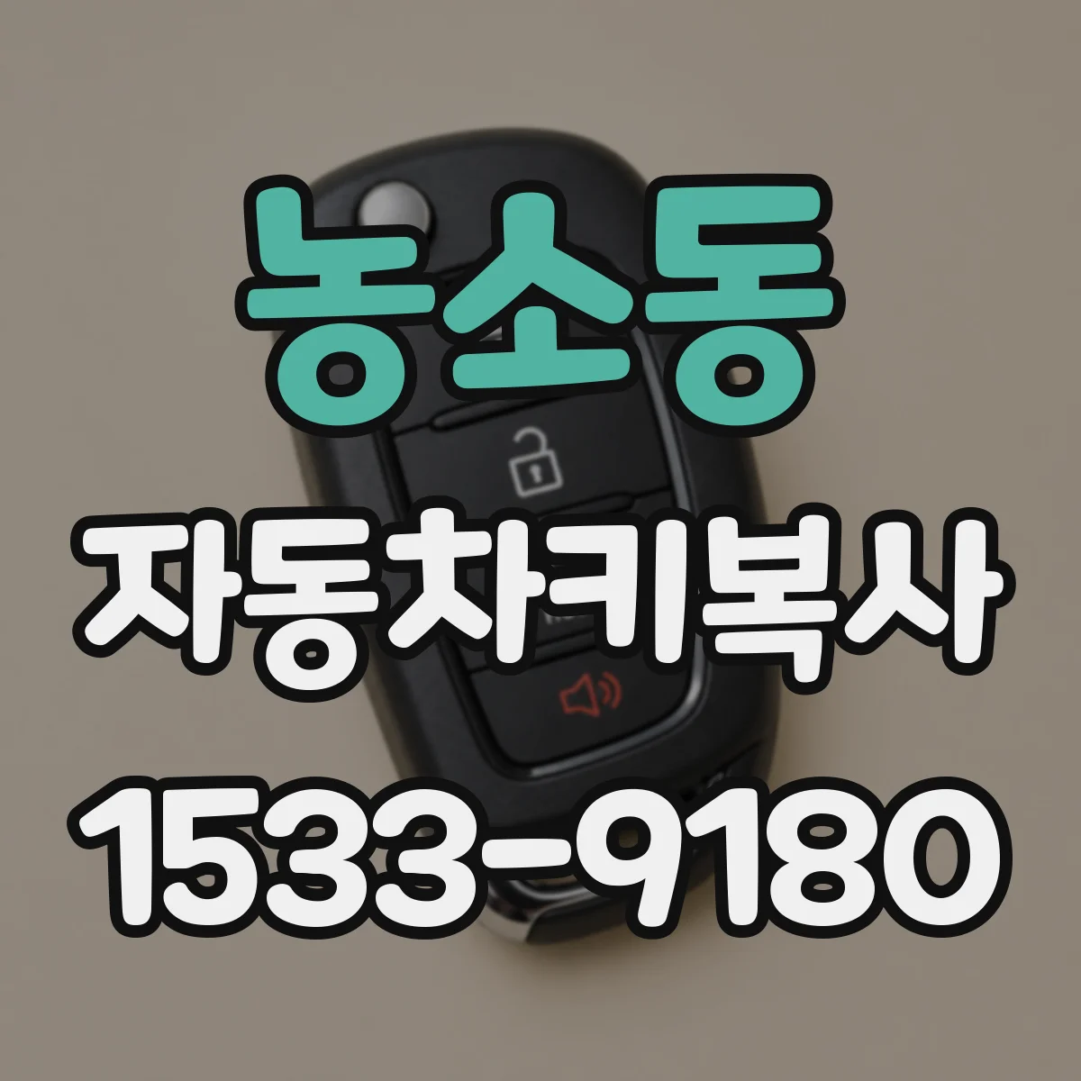 농소동 자동차키복사