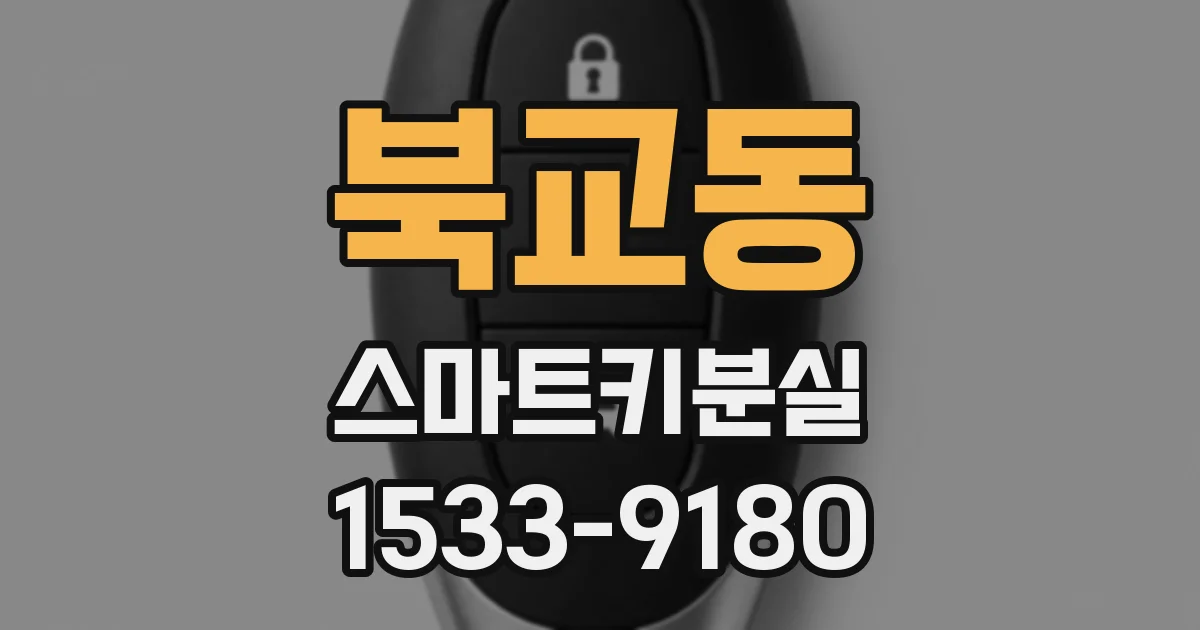 북교동 스마트키분실