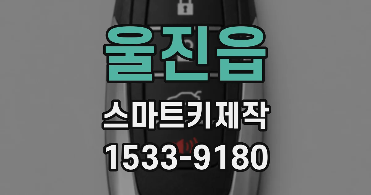 울진읍 스마트키제작