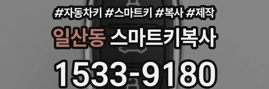 일산동 스마트키복사