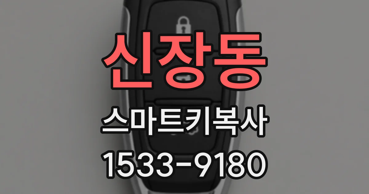 신장동 스마트키복사