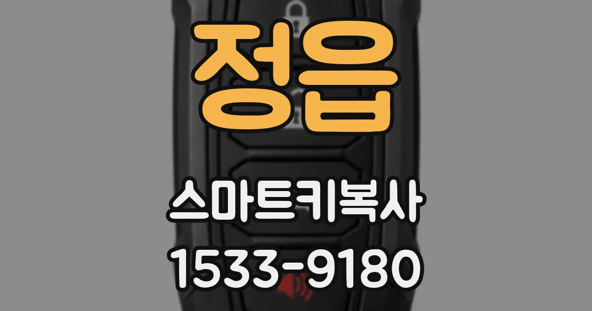 정읍 스마트키복사