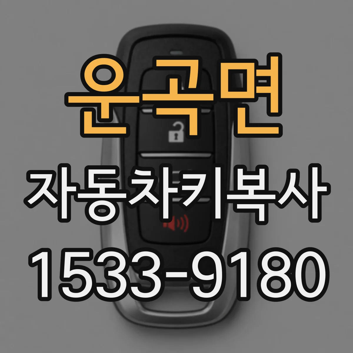 운곡면 자동차키복사