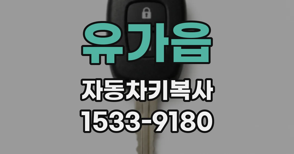 유가읍 자동차키복사