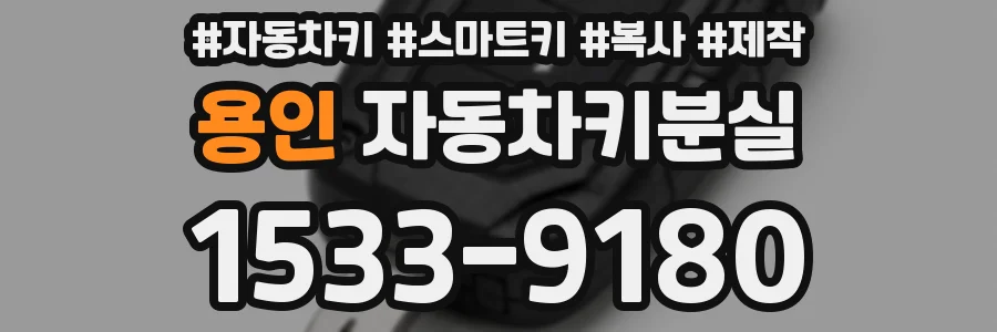용인 자동차키분실