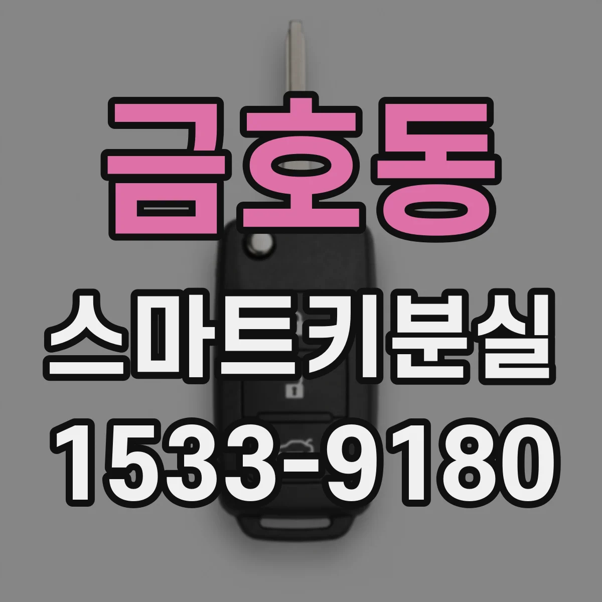 금호동 스마트키분실