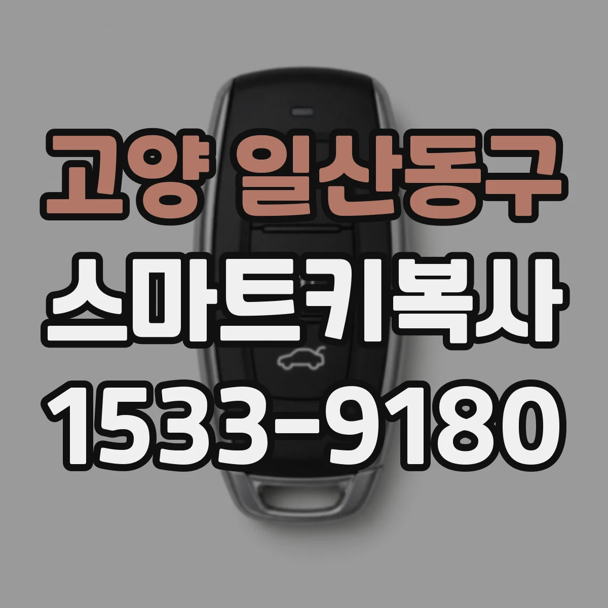 고양 일산동구 스마트키복사