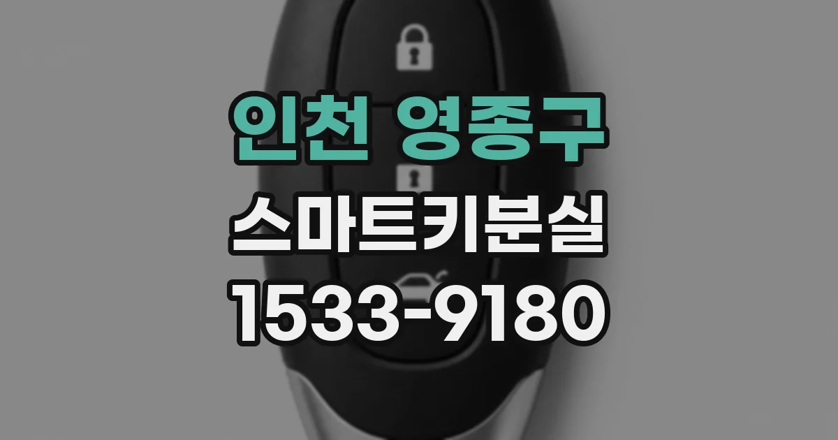 인천 영종구 스마트키분실
