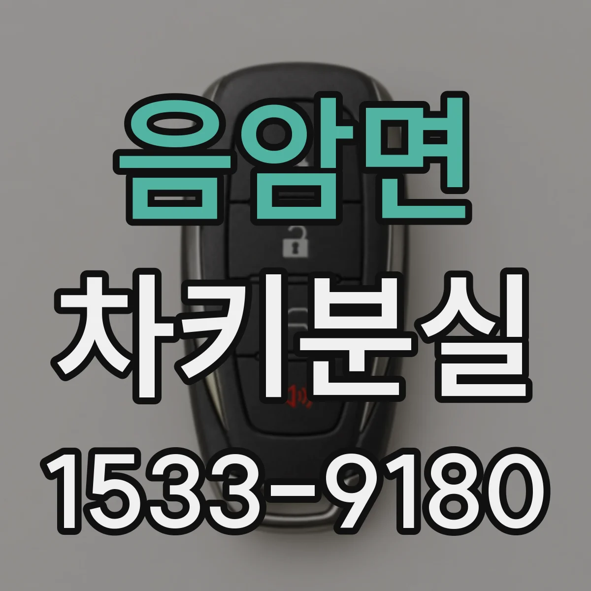 음암면 차키분실