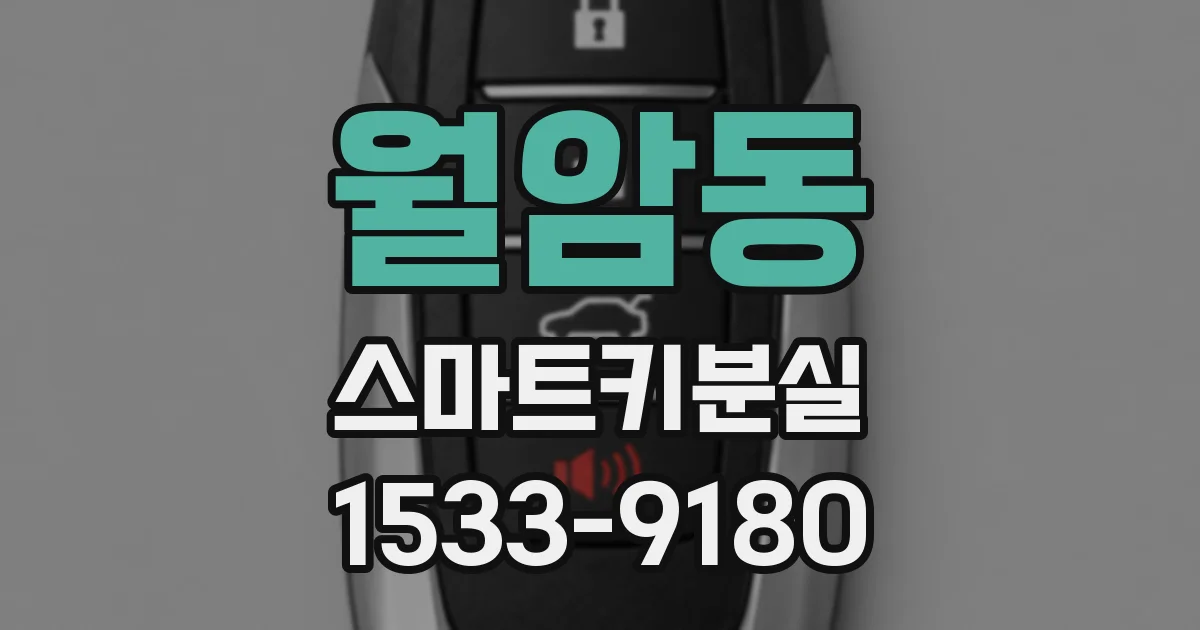 월암동 스마트키분실