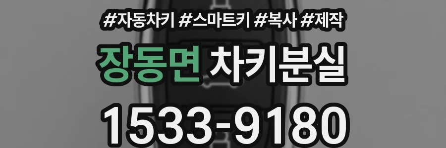 장동면 차키분실