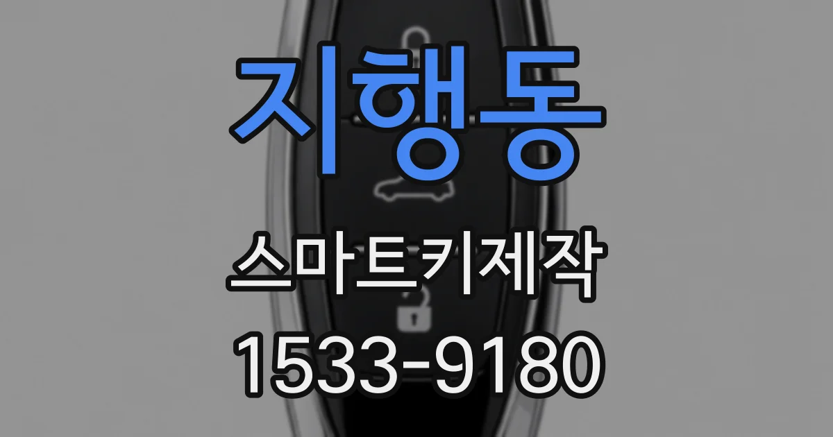 지행동 스마트키제작