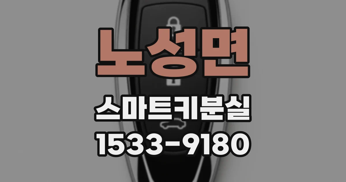 노성면 스마트키분실