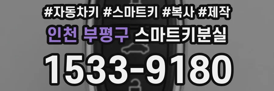 인천 부평구 스마트키분실