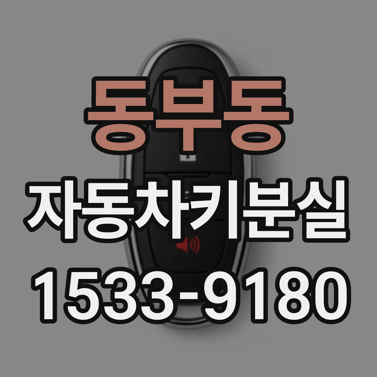 동부동 자동차키분실