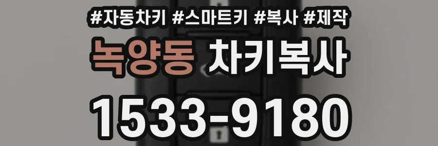 녹양동 차키복사