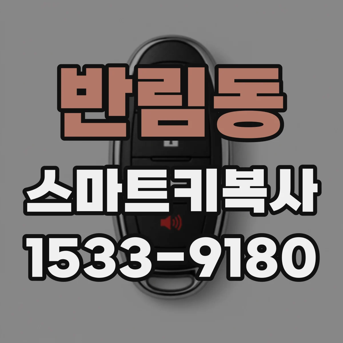 반림동 스마트키복사