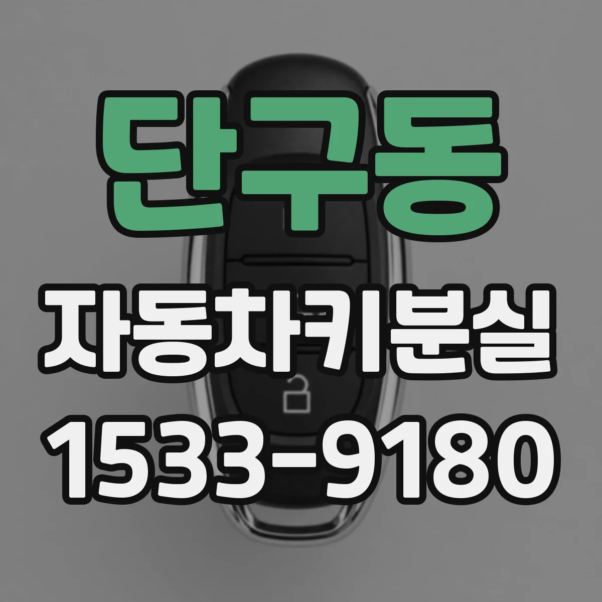 단구동 자동차키분실