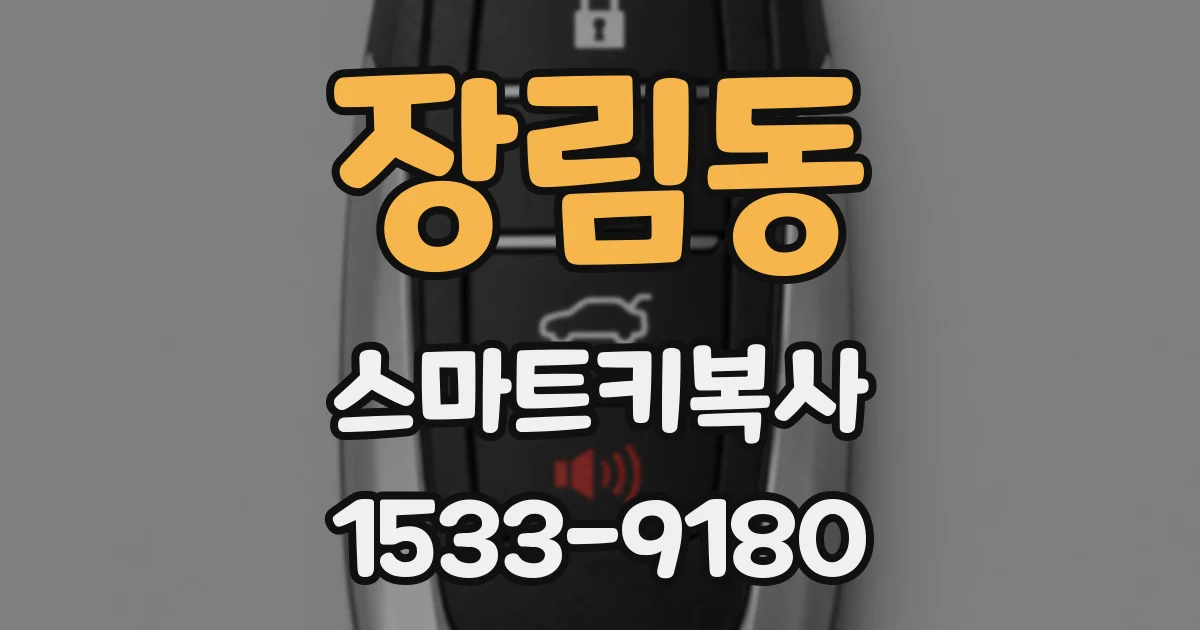 장림동 스마트키복사