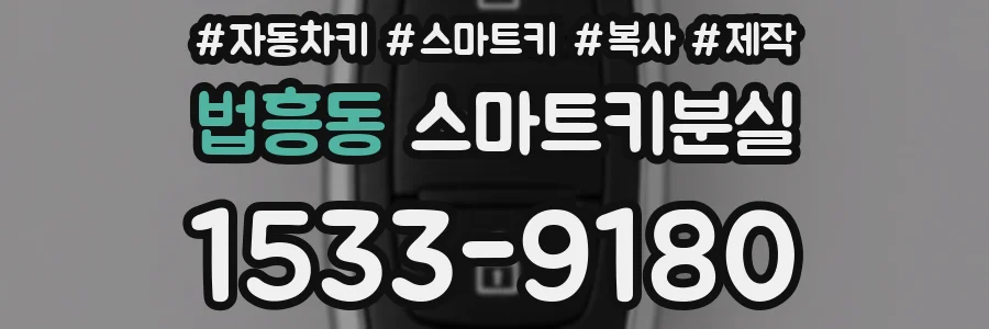 법흥동 스마트키분실