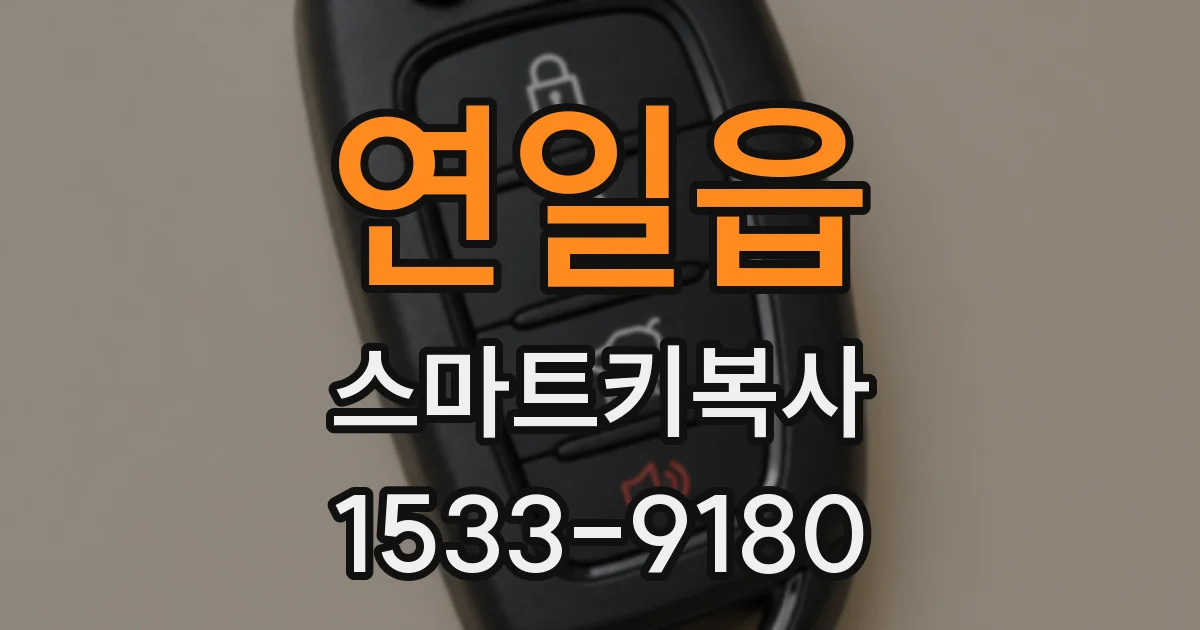 연일읍 스마트키복사