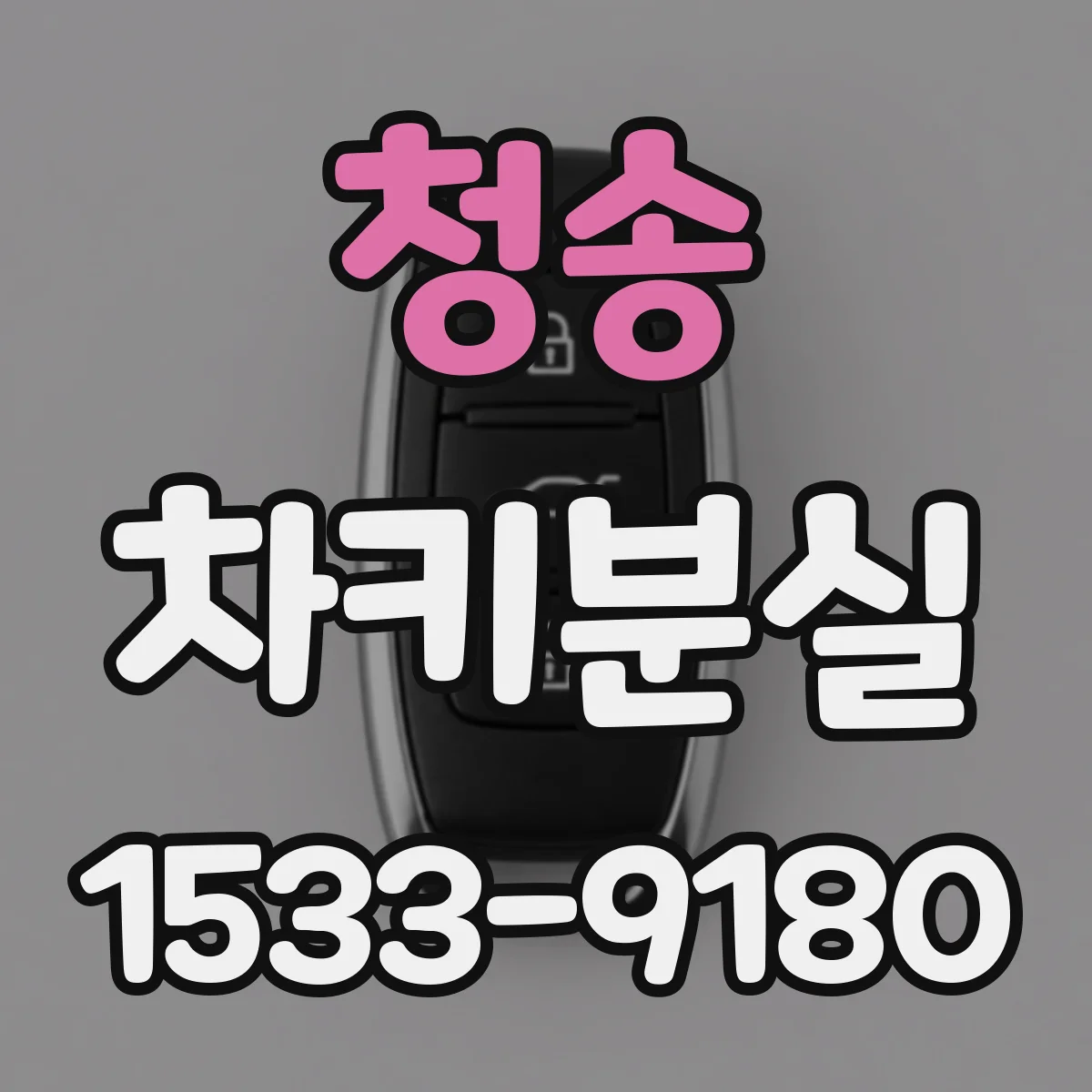 청송 차키분실