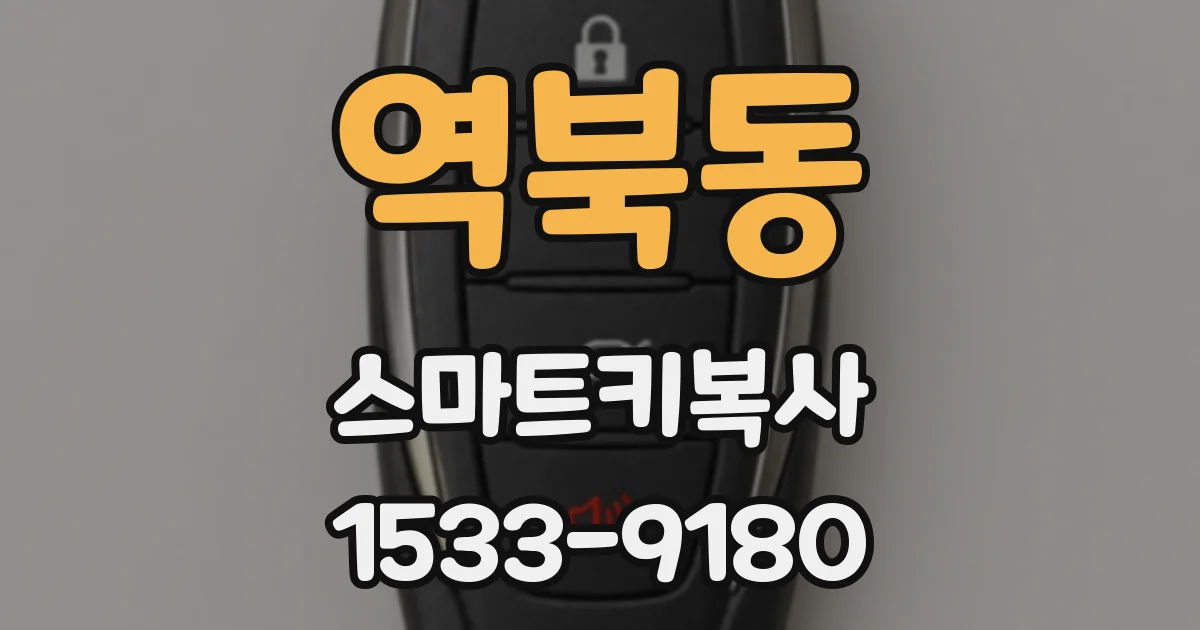 역북동 스마트키복사
