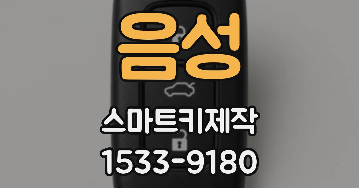 음성 스마트키제작