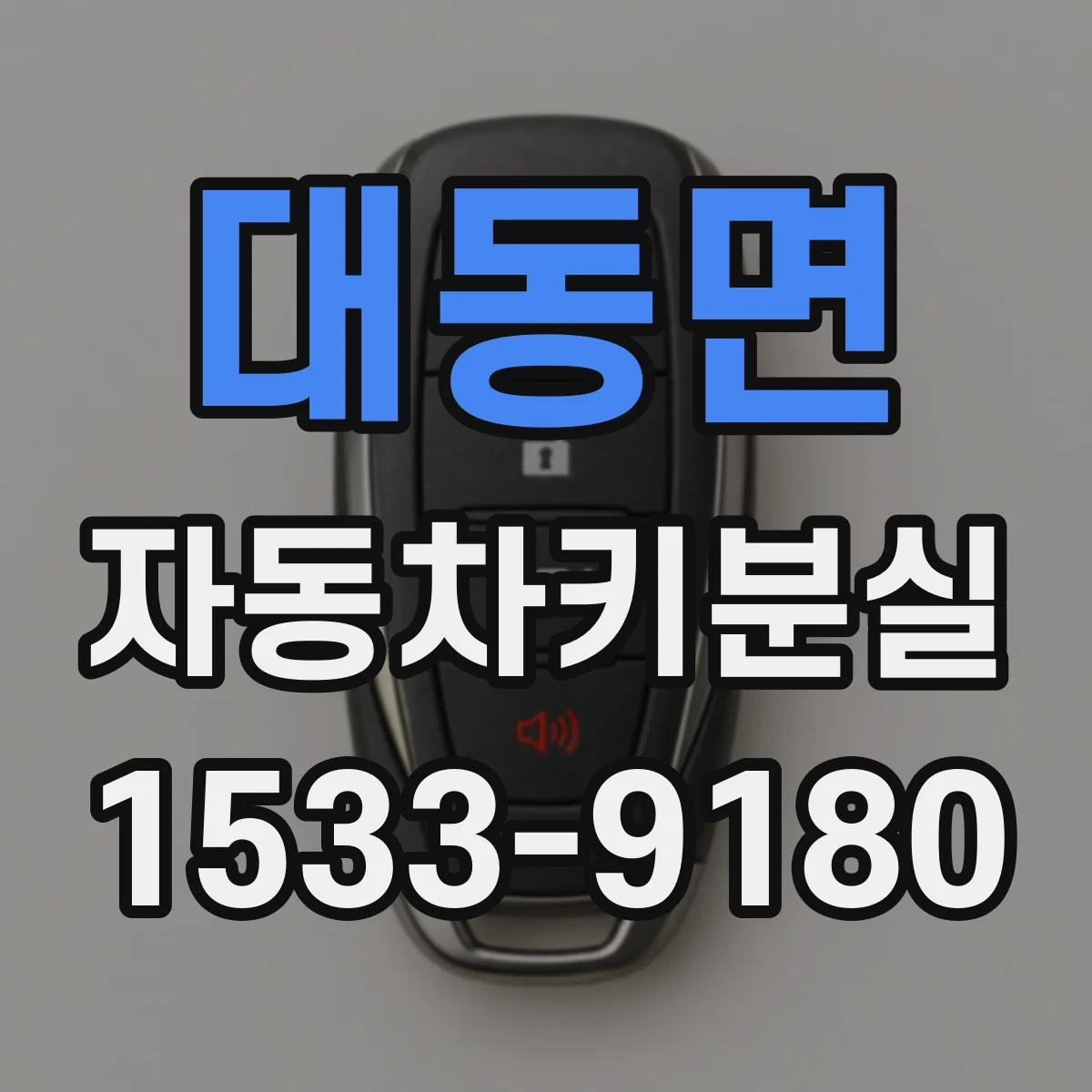 대동면 자동차키분실