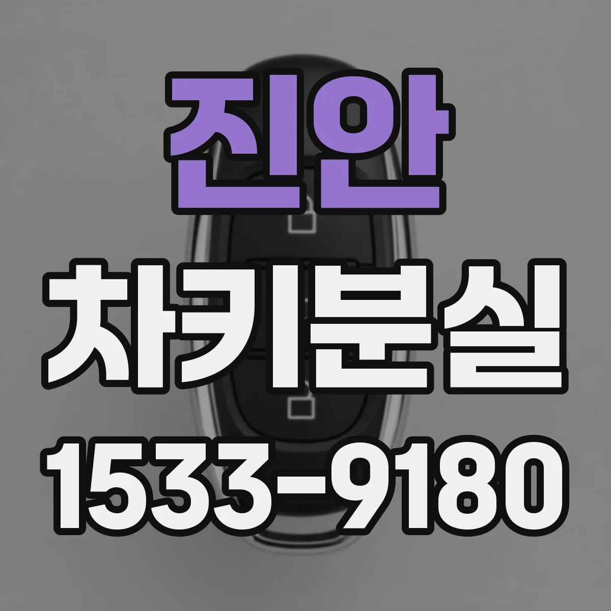 진안 차키분실