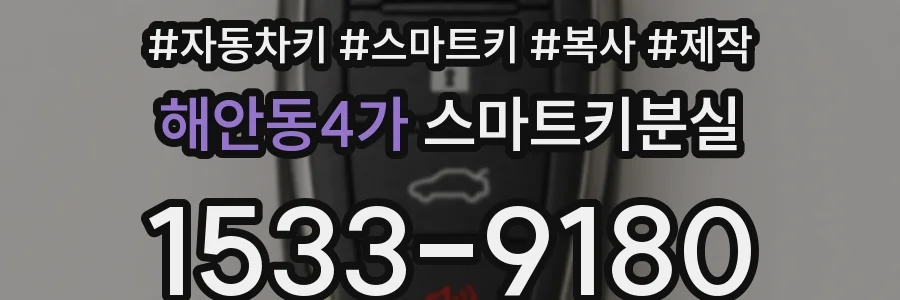 해안동4가 스마트키분실