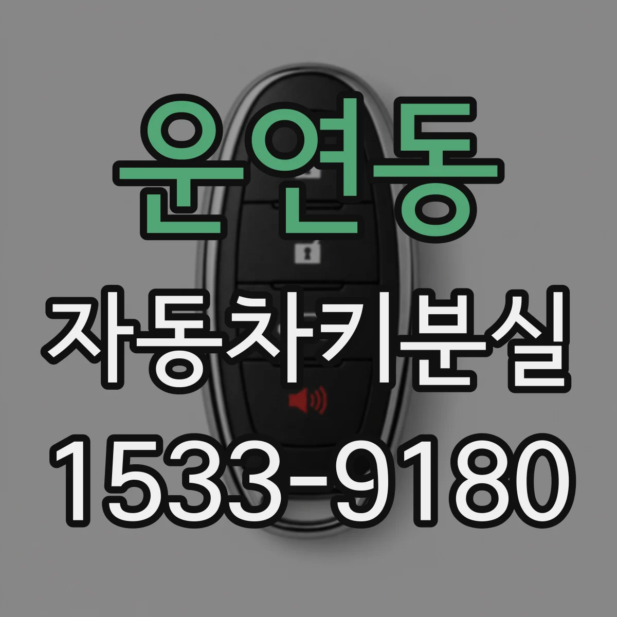 운연동 자동차키분실