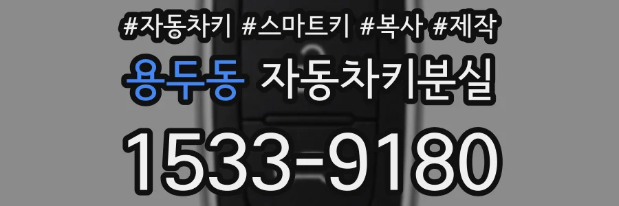 용두동 자동차키분실