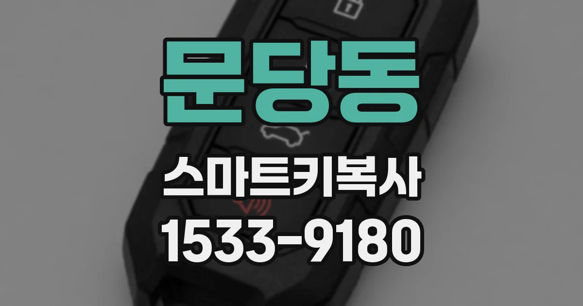 문당동 스마트키복사