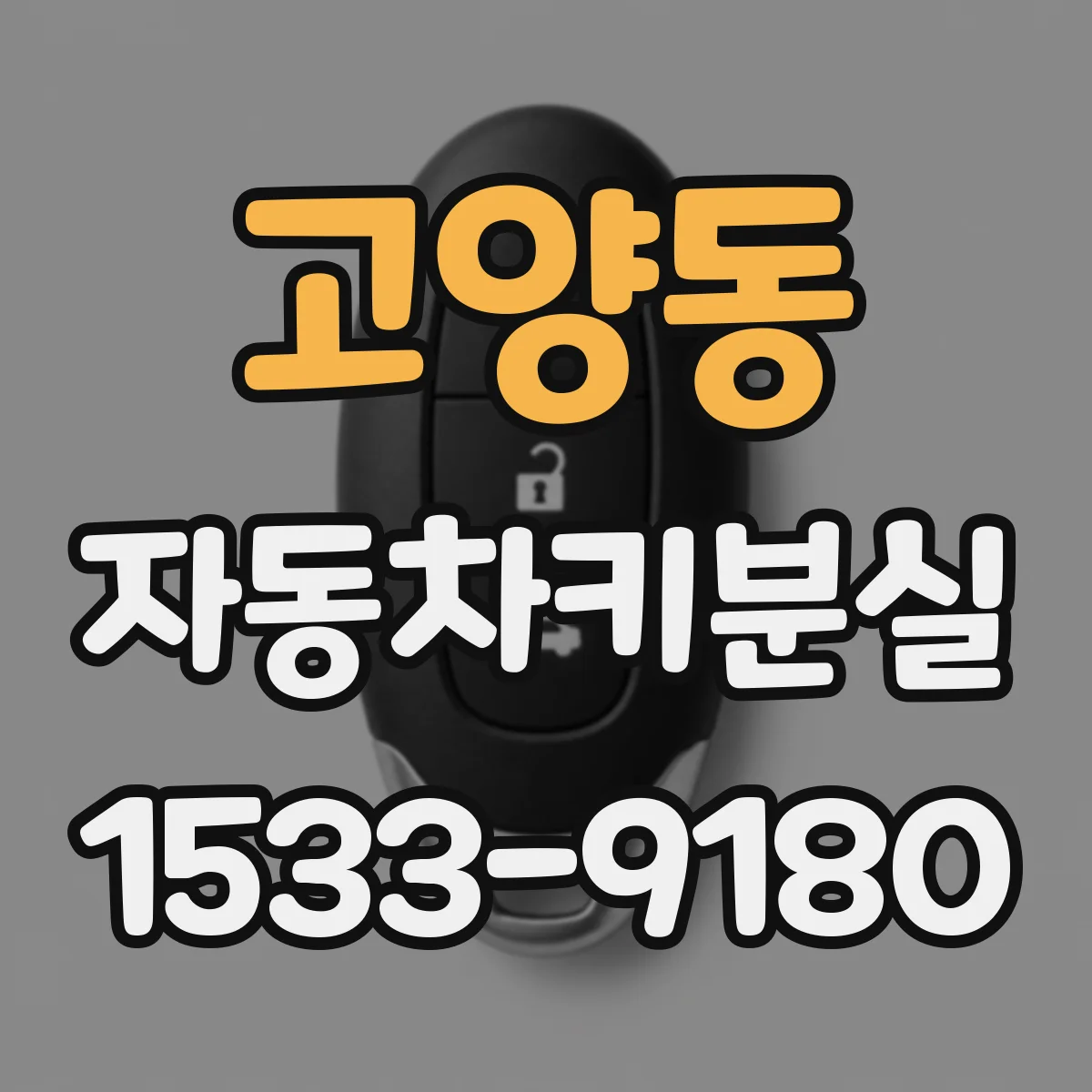 고양동 자동차키분실