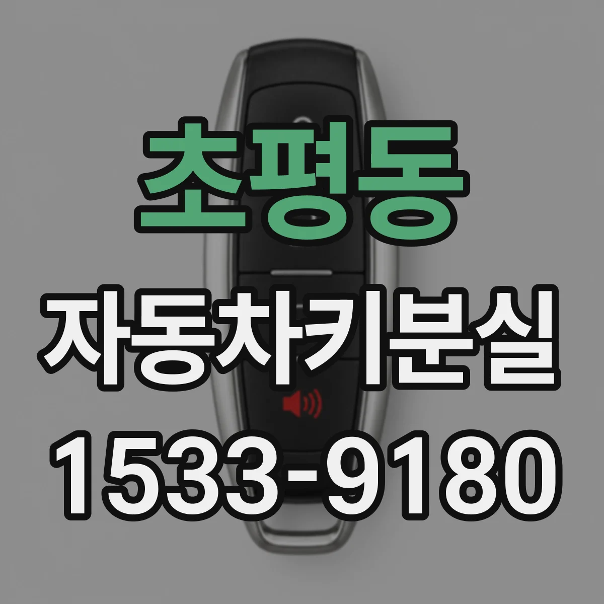 초평동 자동차키분실