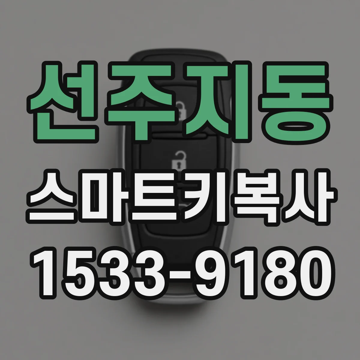 선주지동 스마트키복사