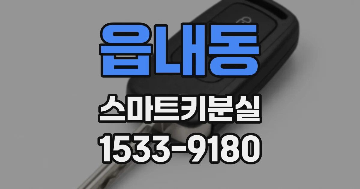 읍내동 스마트키분실
