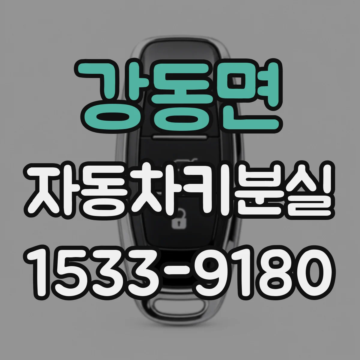 강동면 자동차키분실