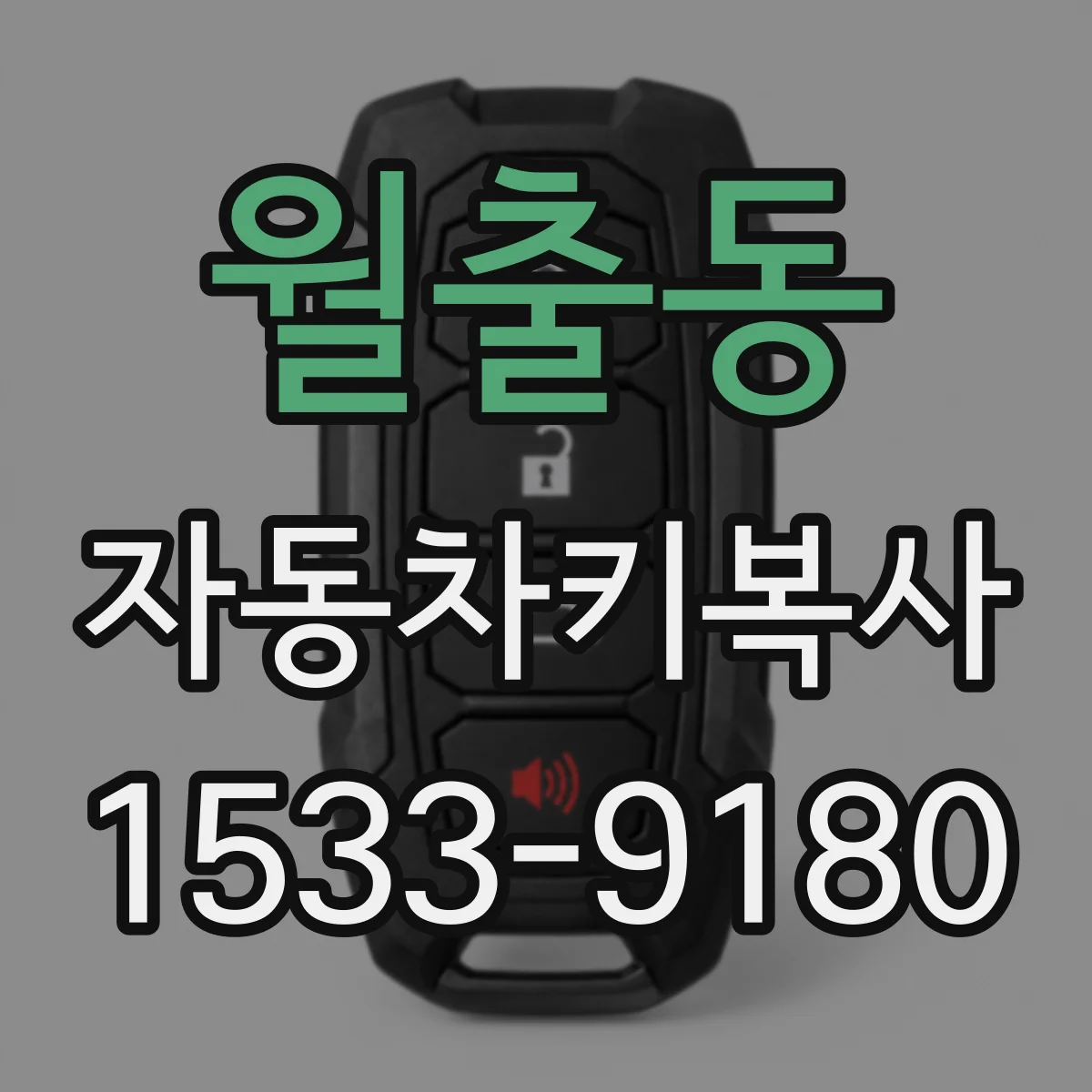 월출동 자동차키복사