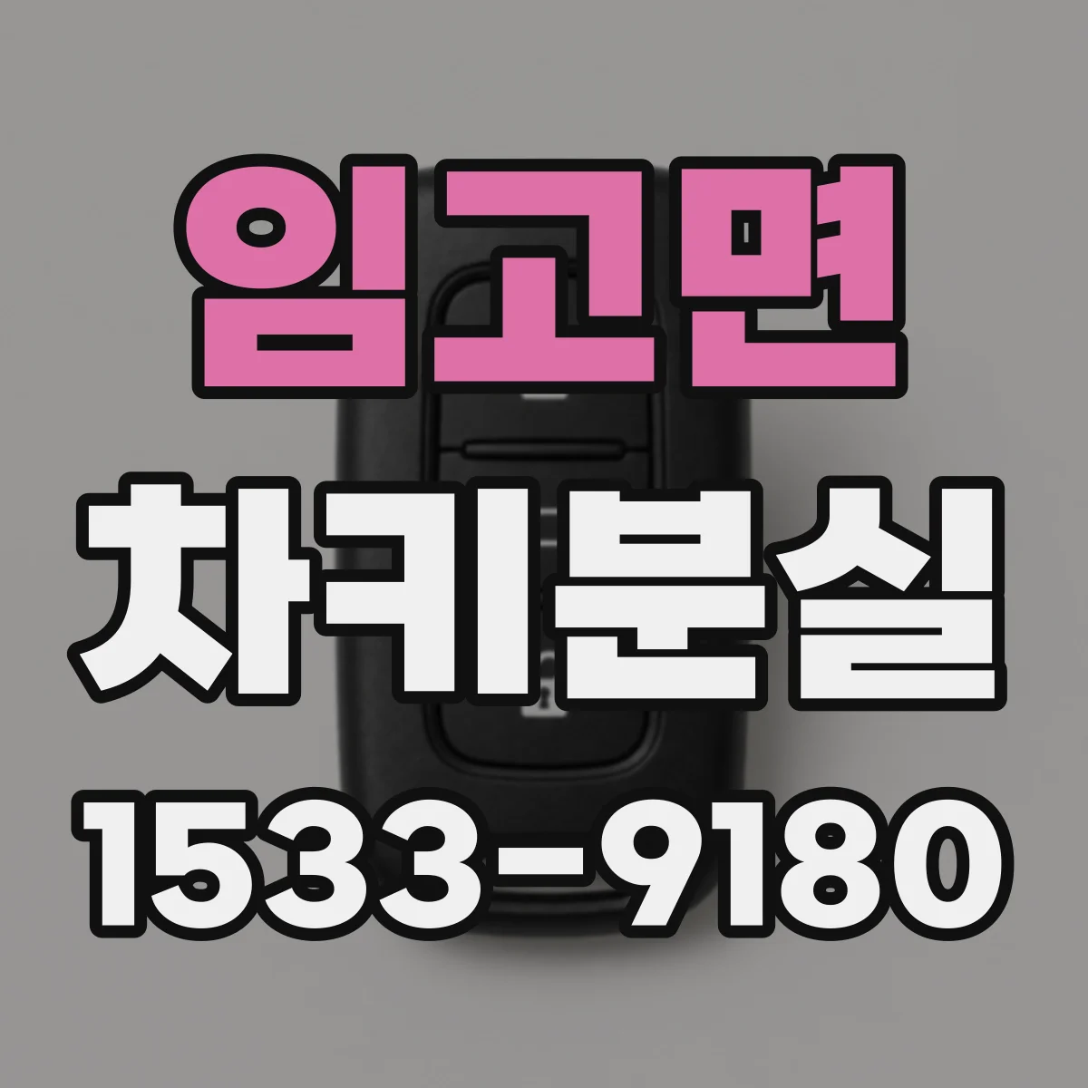 임고면 차키분실