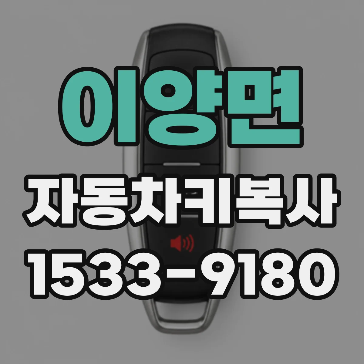 이양면 자동차키복사