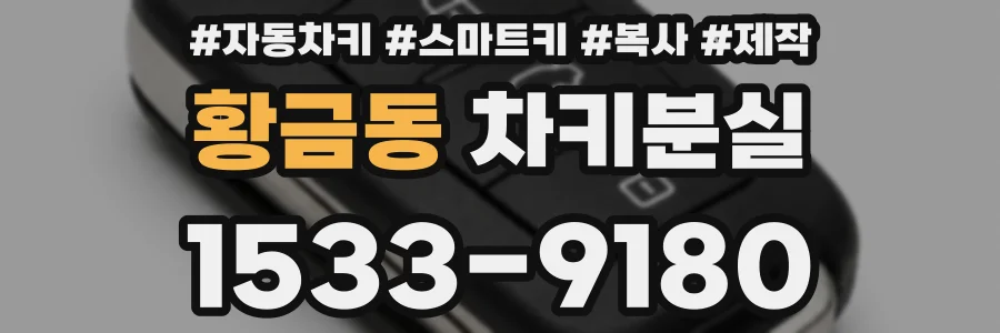 황금동 차키분실